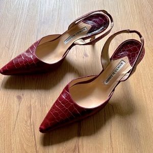 Manolo Blahnik Carolyne Pumps - Size 39